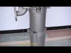 Ruiao thép không gỉ SUS304 316 Bộ lọc đơn / đa túi Bộ lọc cho nước ép bia rượu vang