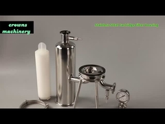 9.75 Cartridge Long Industrial Cartridge Air Filters với 222 O-ring Filter Elements